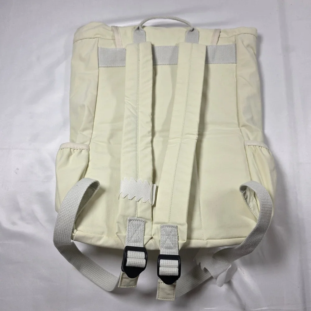BTS Permission to Dance On Stage Official Backpack Cream Orange K-pop Merch Bag